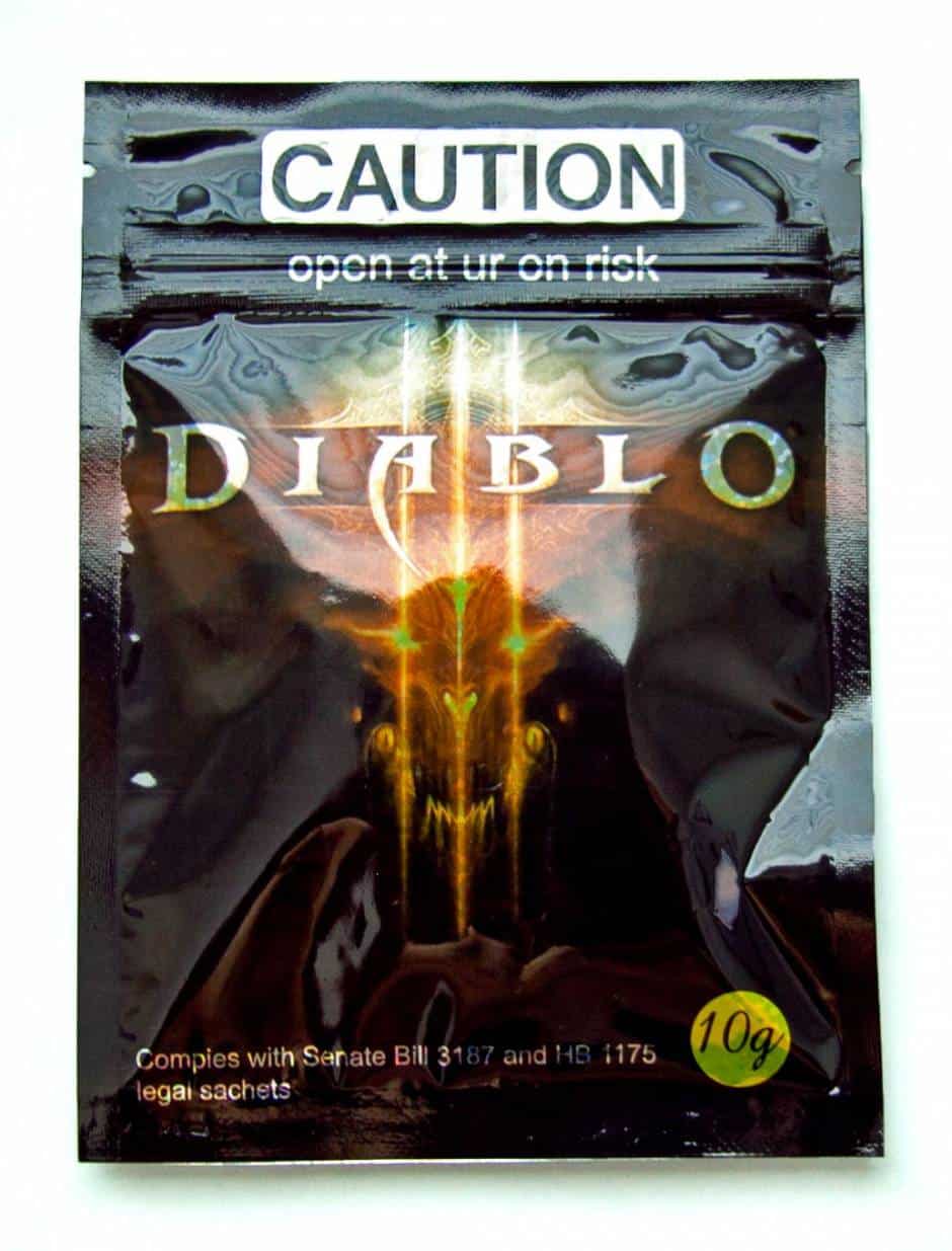 Caution Diablo Herbal Incense